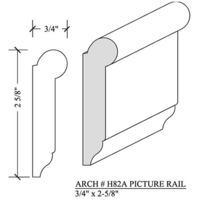 Image Picture Rail H82A