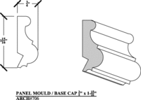 Image Panel Mould Base Cap 706